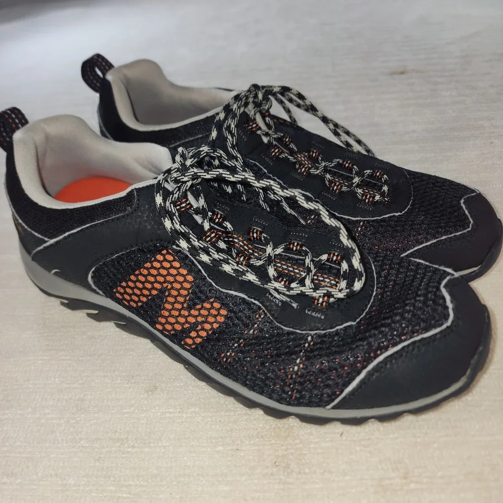 Merrell Performance Footwear Mens Trail Running Shoes Black Orange J289763C